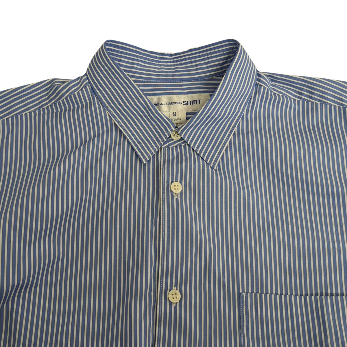 COMME des GARCONS SHIRT 長袖シャツFZ-B206 FOREVER / Wide Classic - stripe 2 古着・中古-3枚目のアイテム画像