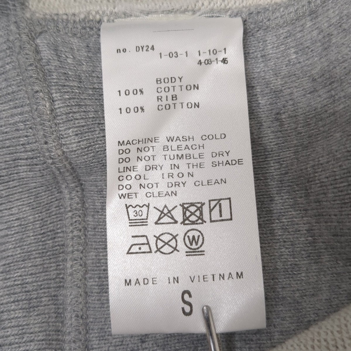 REIGNING CHAMP トレーナー24-070-071-0212-3-0 古着・中古-6枚目のアイテム画像