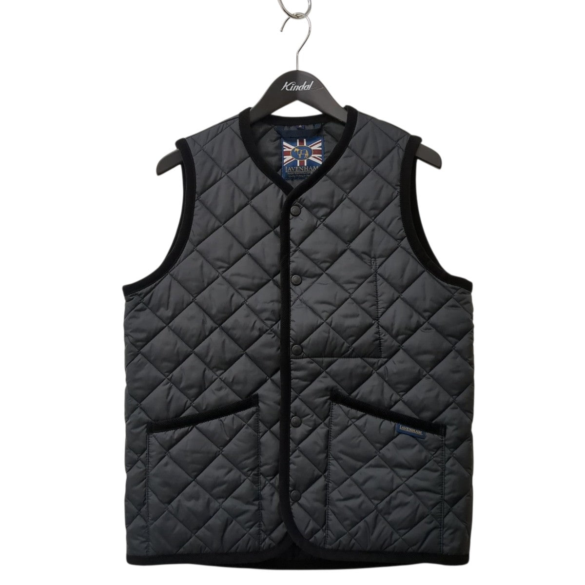 LAVENHAM ダウンベスト Mサイズ LAVENHAM(ラヴェンハム) ダウンベスト ダークグレー サイズ S｜【公式
