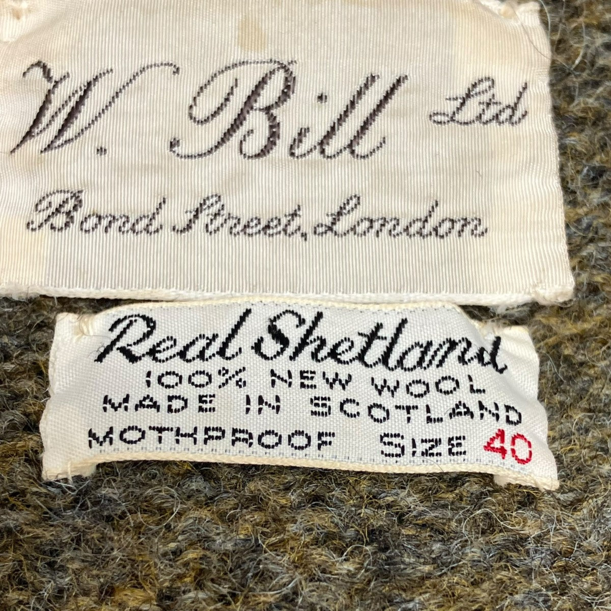 W．Bill カーディガン 古着・中古-6枚目のアイテム画像