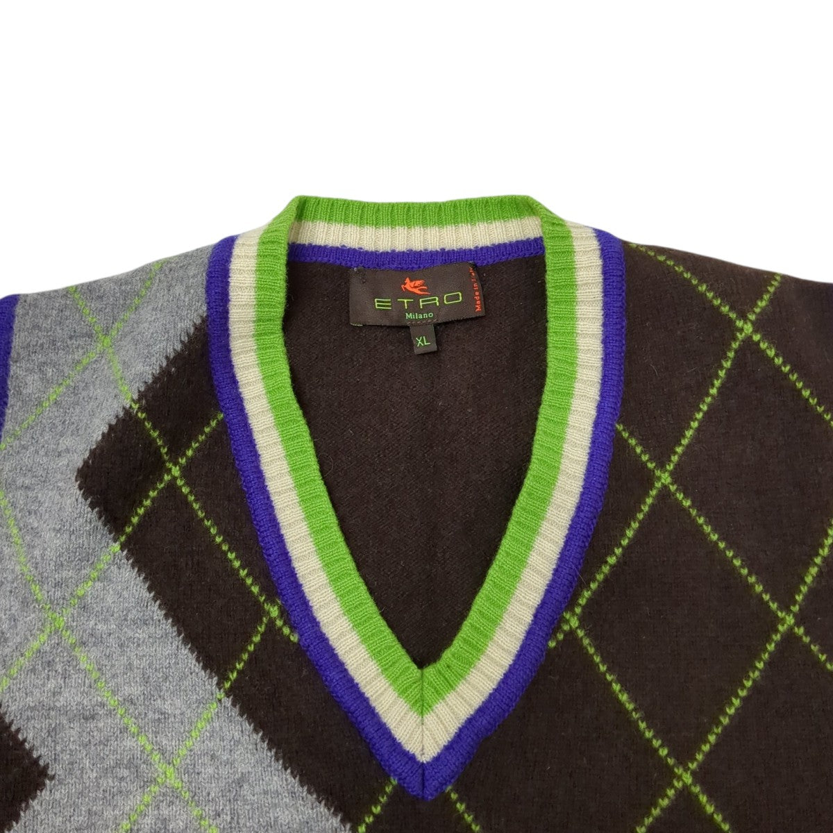 ETRO ニットベスト 古着・中古-3枚目のアイテム画像