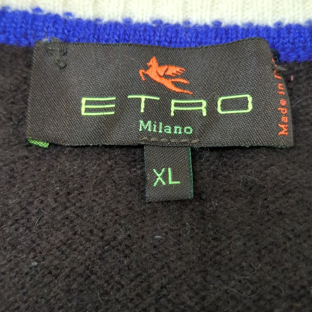ETRO ニットベスト 古着・中古-6枚目のアイテム画像