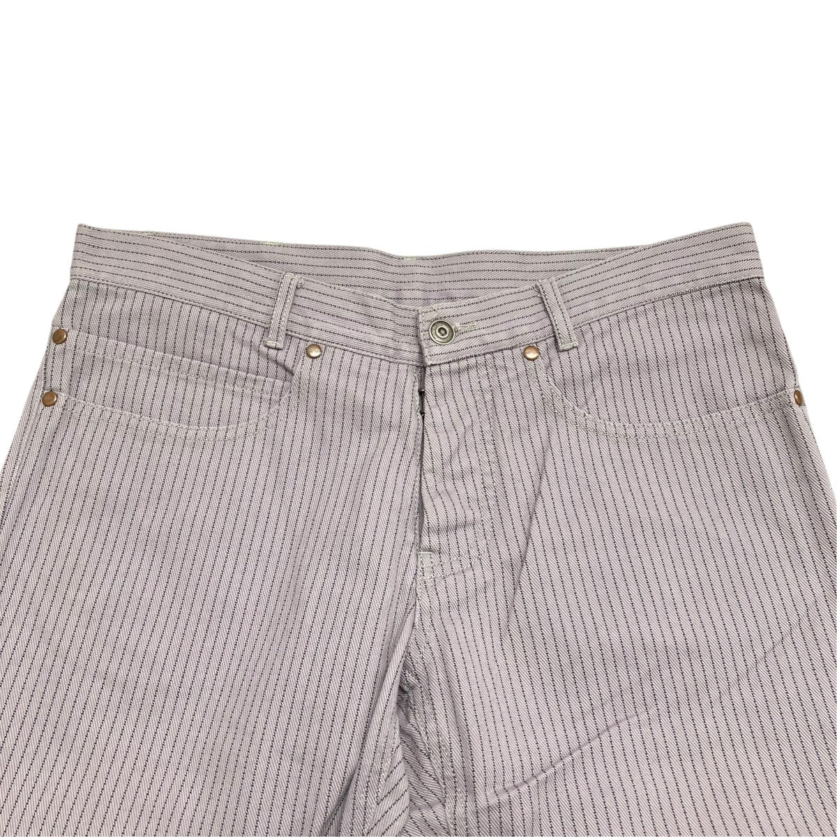 Maison Margiela 09AWストライプパンツ 古着・中古-3枚目のアイテム画像