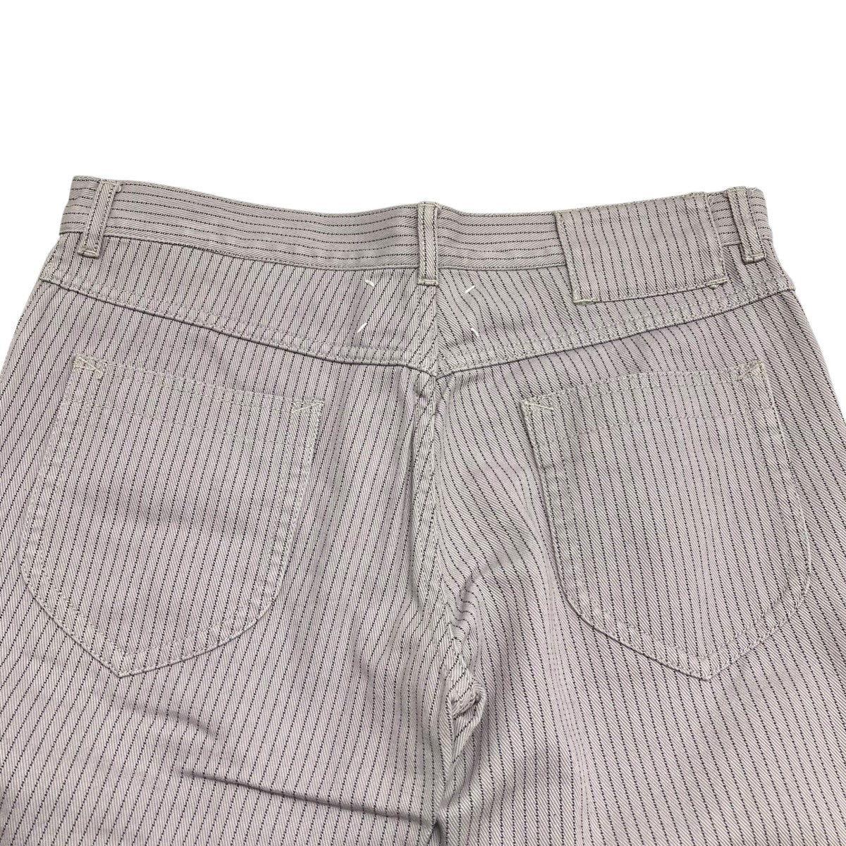 Maison Margiela 09AWストライプパンツ 古着・中古-5枚目のアイテム画像