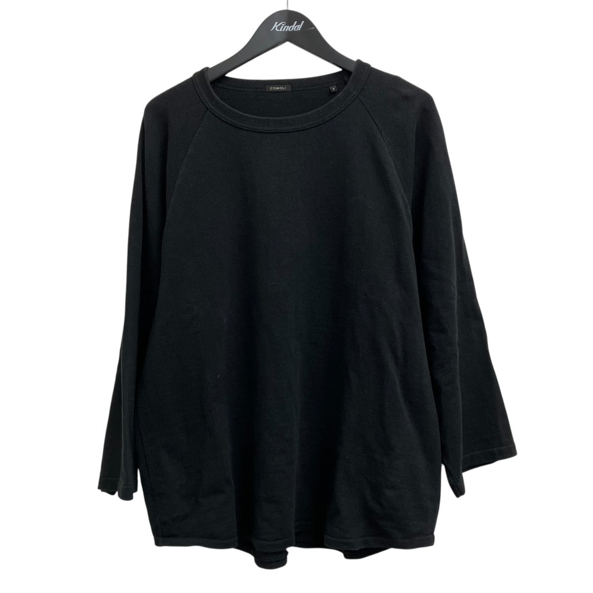 COMOLI(コモリ) コットンジャージ ベースボールTシャツZ01-05018 Z01