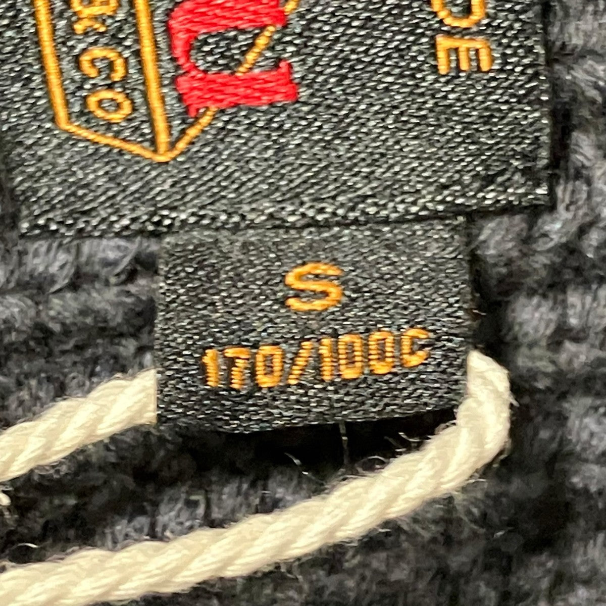EVISU カモメ刺繍 ハーフジップ ニットプルオーバー2EAHTM6SR1227RXCT 古着・中古-6枚目のアイテム画像