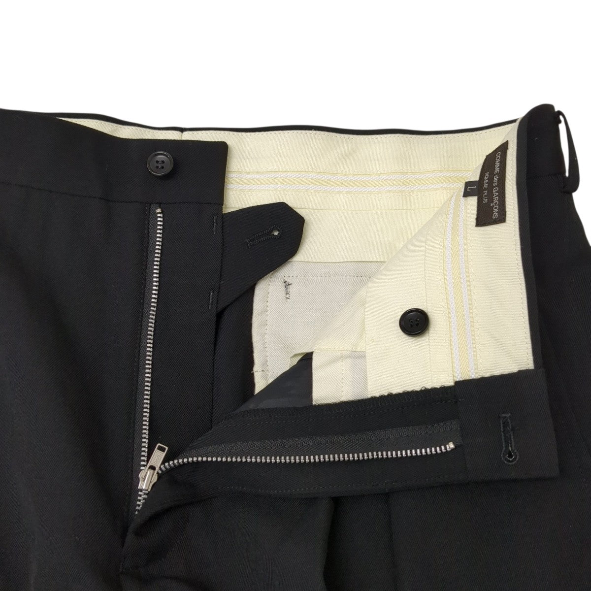 COMME des GARCONS HOMME PLUS ウールギャバジン中 パンツパンツPR-P035 古着・中古-4枚目のアイテム画像