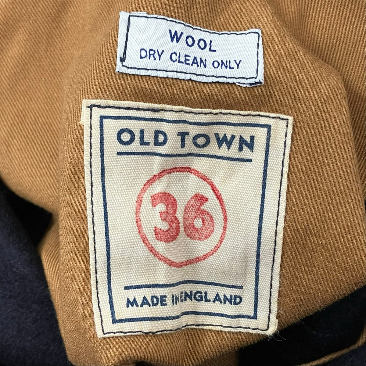 OLD TOWN ウールジャケット 古着・中古-6枚目のアイテム画像