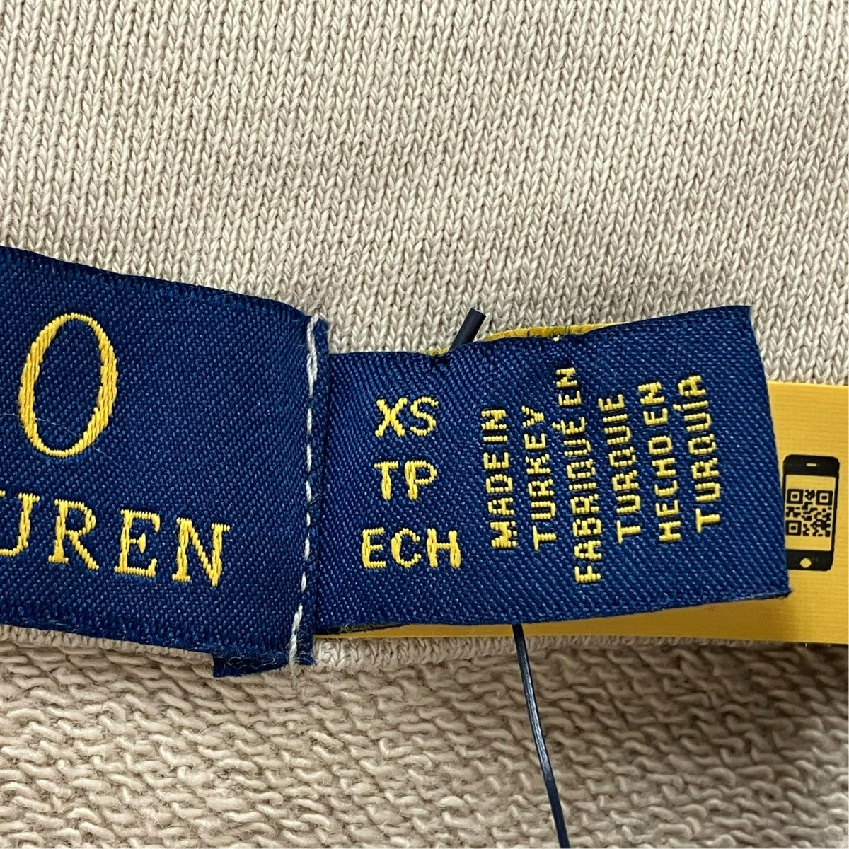 POLO RALPH LAUREN ハーフジップスウェット 古着・中古-6枚目のアイテム画像
