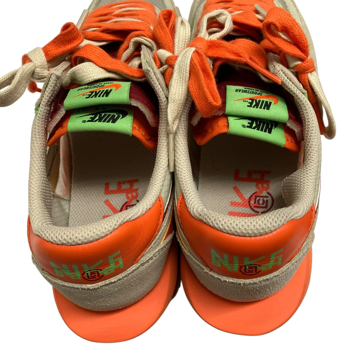 NIKE×sacai×CLOT ナイキ LDワッフルオレンジブレイズローカットスニーカーDH1347100 古着・中古-9枚目のアイテム画像