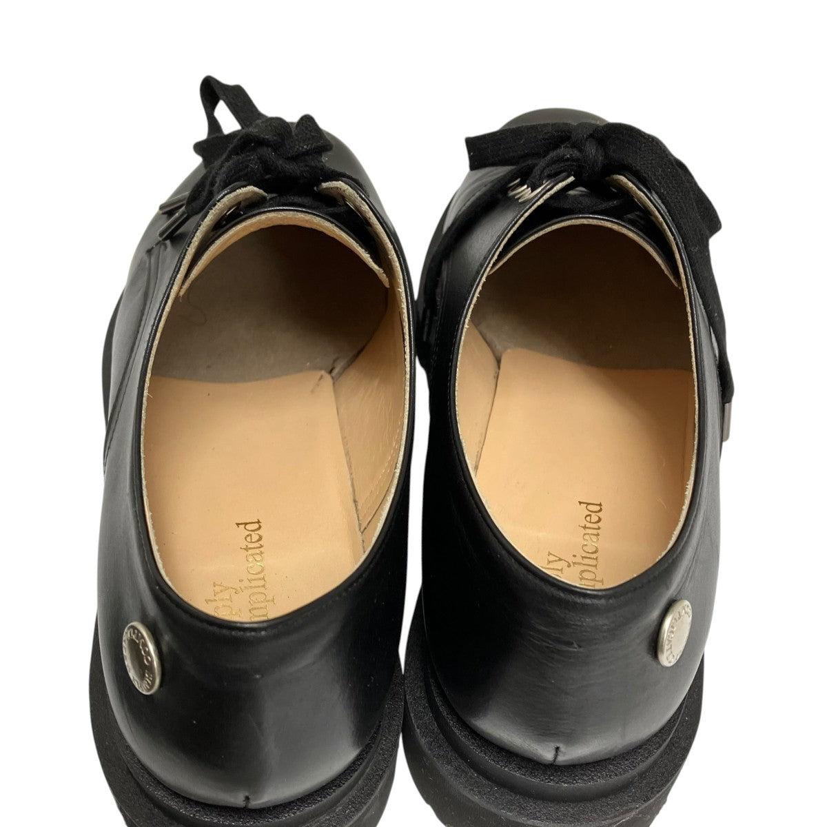 Simply Complicated ダービーシューズ25FW8003 LUG DERBY 古着・中古-9枚目のアイテム画像