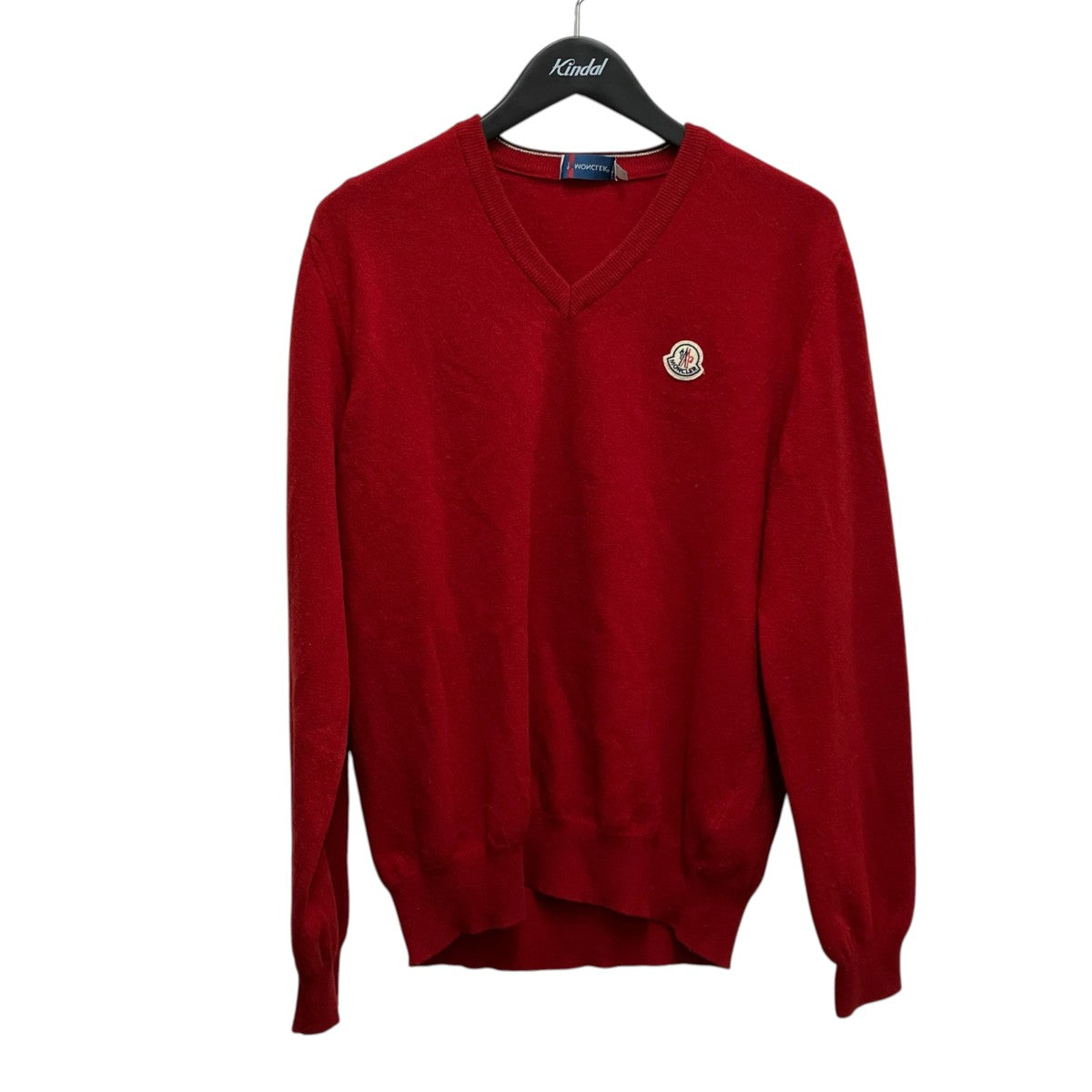 MONCLER 薄手ニットMAGLIONE TRICOT SCOLLO 古着・中古-1枚目のアイテム画像