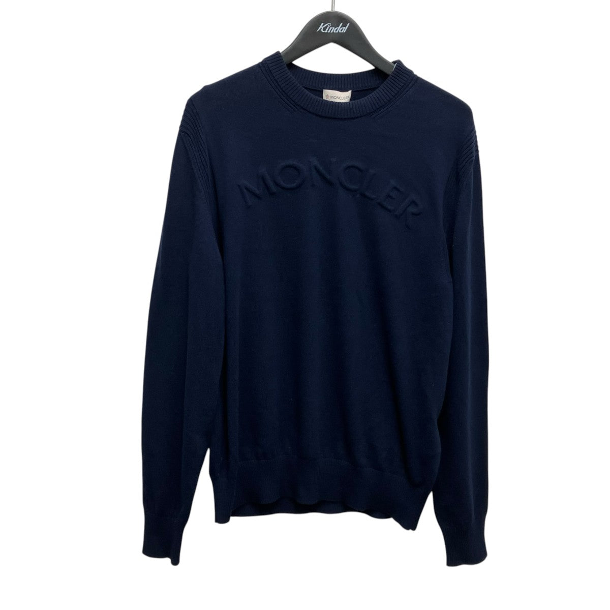 MONCLER 薄手ニットC-TIND-22-19732 GIROCOLLO TRICOT 古着・中古-1枚目のアイテム画像
