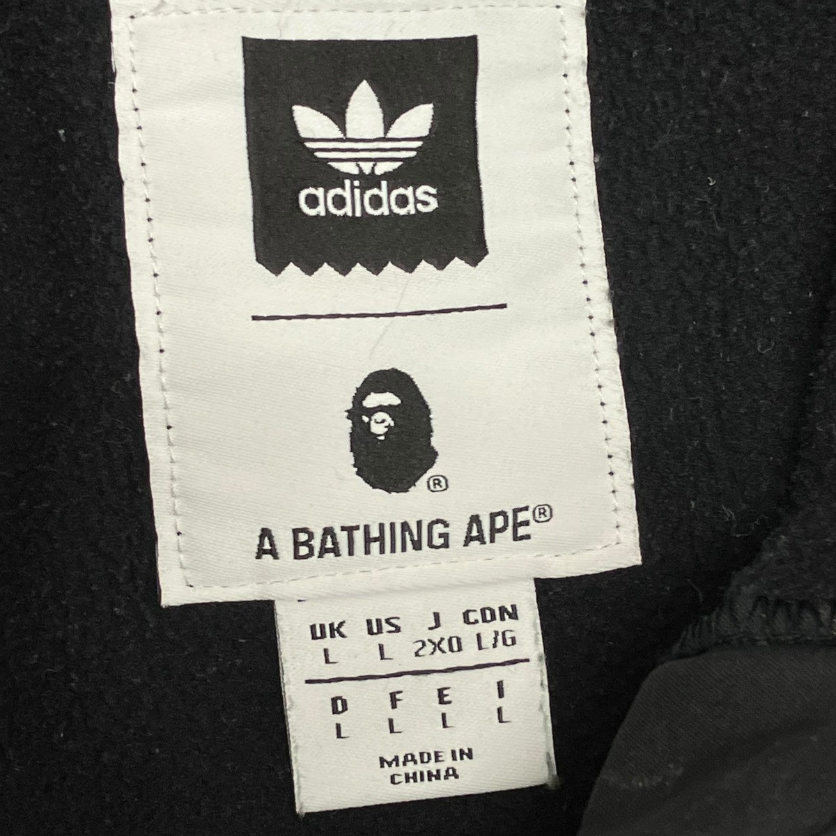 adidas×A BATHING APE パーカーDU0206 古着・中古-9枚目のアイテム画像