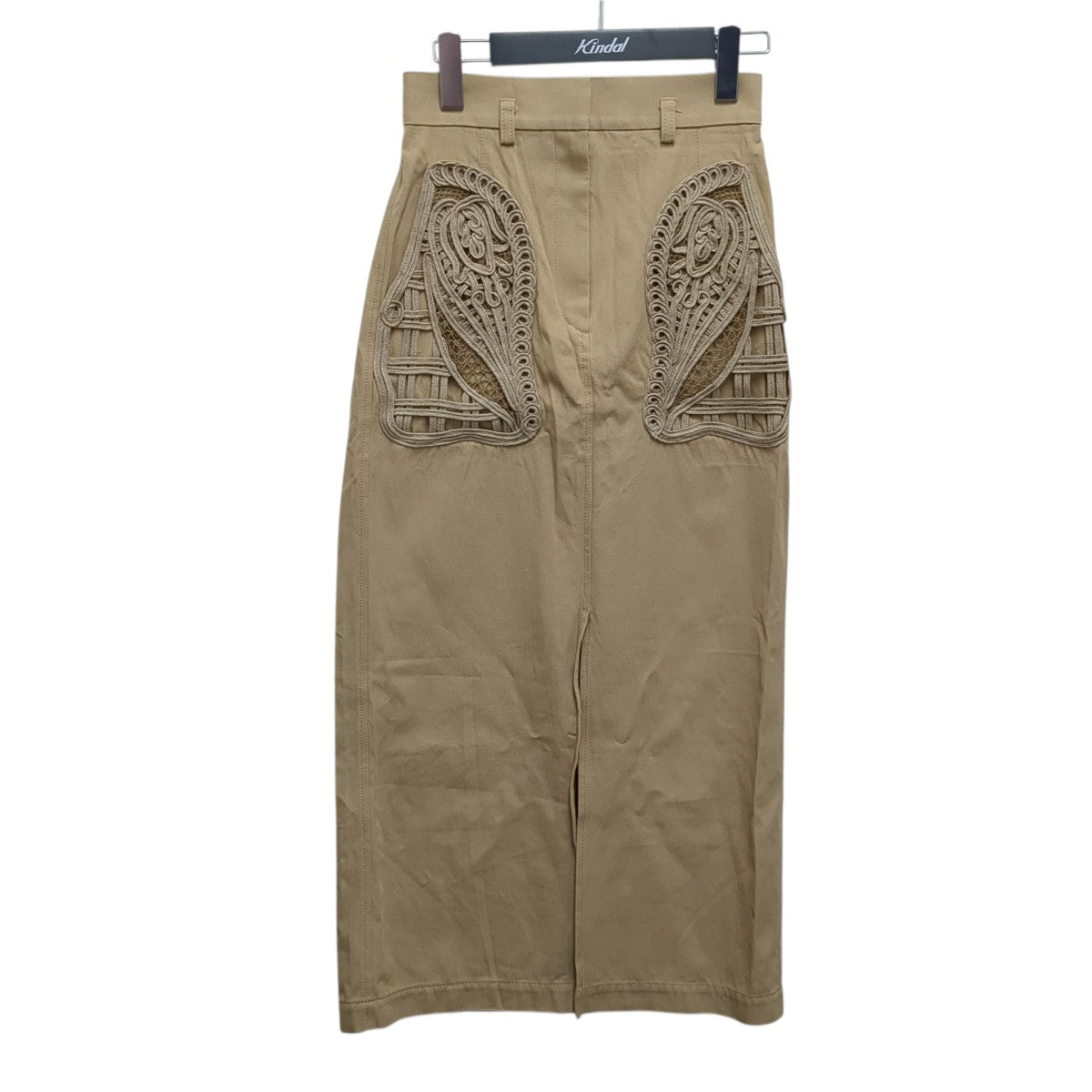 Cording Embroidery Detailed I-line SkirtスカートMM26SS-SK024
