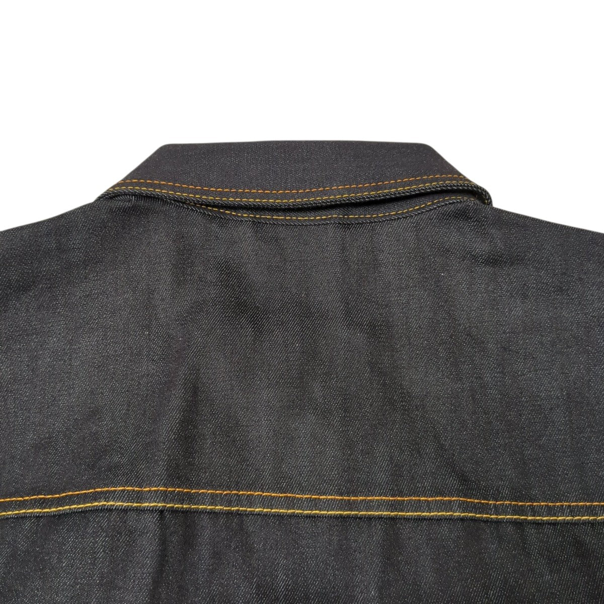 EVISU デニムジャケット2ESHTM5DJ1241RXCT ｴｸﾘｭｶﾓﾒﾌﾟﾘﾝﾄﾘﾗｯｸｽﾌｨｯﾄ ﾃﾞﾆﾑｼﾞｬｹｯﾄ 古着・中古-5枚目のアイテム画像