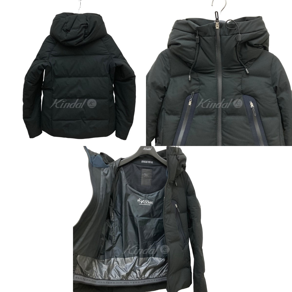 DESCENTE ALLTERRAIN(デサント オルテライン) 水沢ダウンジャケット DAWSGK40U DAWSGK40U ブラック サイズ  Ｓ｜【公式】カインドオルオンライン ブランド古着・中古通販【kindal】