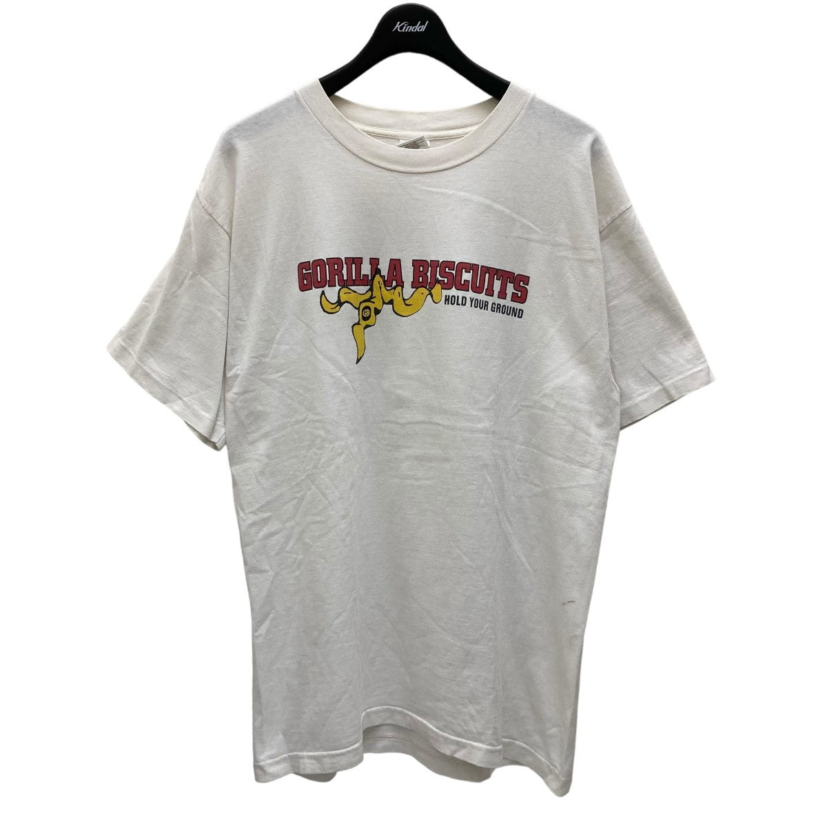 Murina(ムリナ) GORILLA BISCUITS 90s Vintage バンドTシャツ ホワイト 