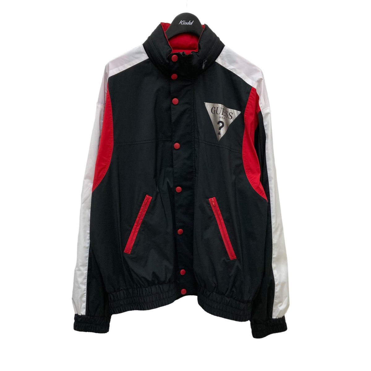 GUESS(ゲス) REBEL TRIANGLE LOGO WINDBREAKER M93L58RBKY1 M93L58RBKY1 ブラック サイズ  15｜【公式】カインドオルオンライン ブランド古着・中古通販【kindal】