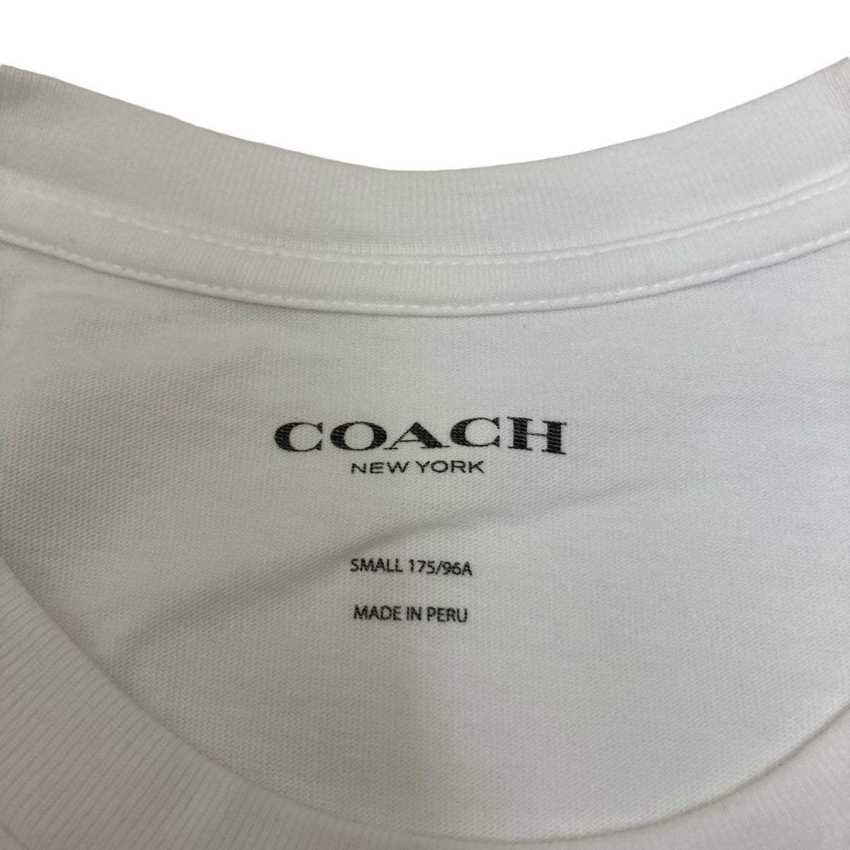 COACH(コーチ) シグネチャープリントTシャツF33780 F33780 ホワイト ...
