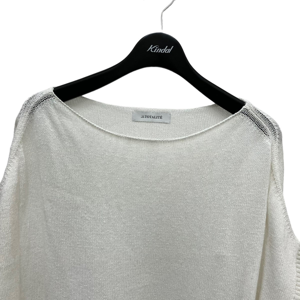 La TOTALITE - 最終価格 La Totalite リブフレンチスリーブプル