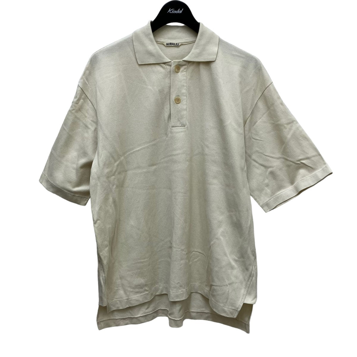 AURALEE(オーラリー) 半袖ポロシャツ A215P01EK キナリ サイズ S 