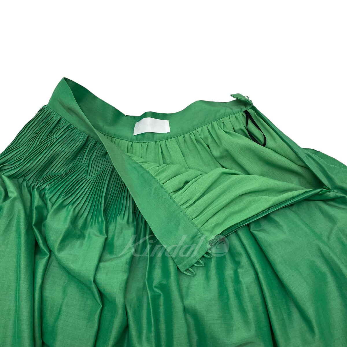 Silk Cotton Flared Skirt　フレアスカート