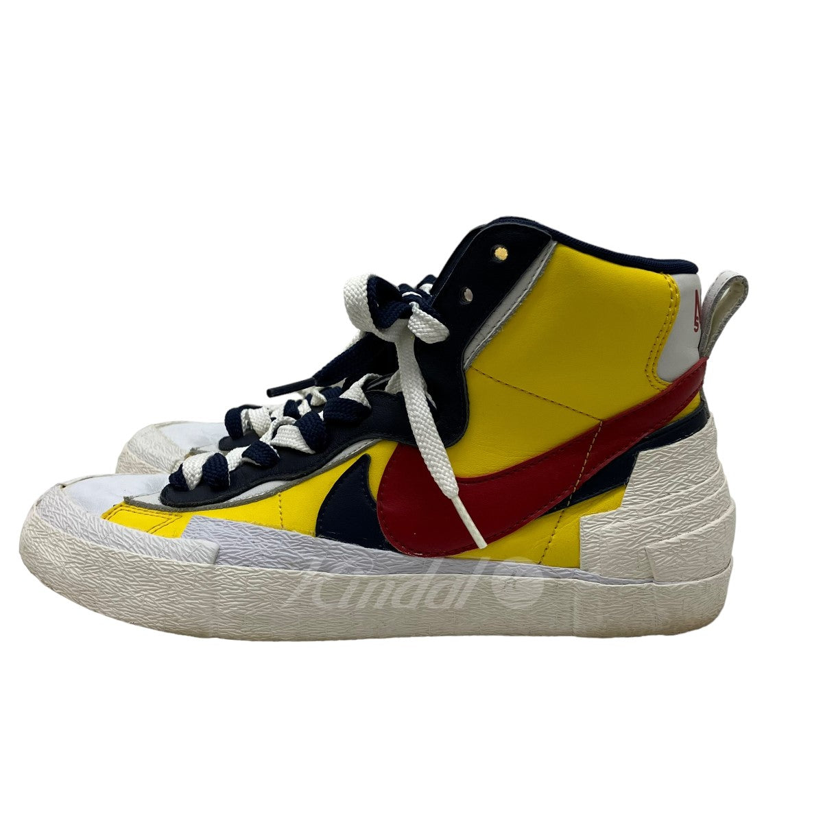 NIKE×SACAI BLAZER MID BV0072 700 BV0072 700 ホワイト×ネイビー サイズ  13｜【公式】カインドオルオンライン ブランド古着・中古通販【kindal】