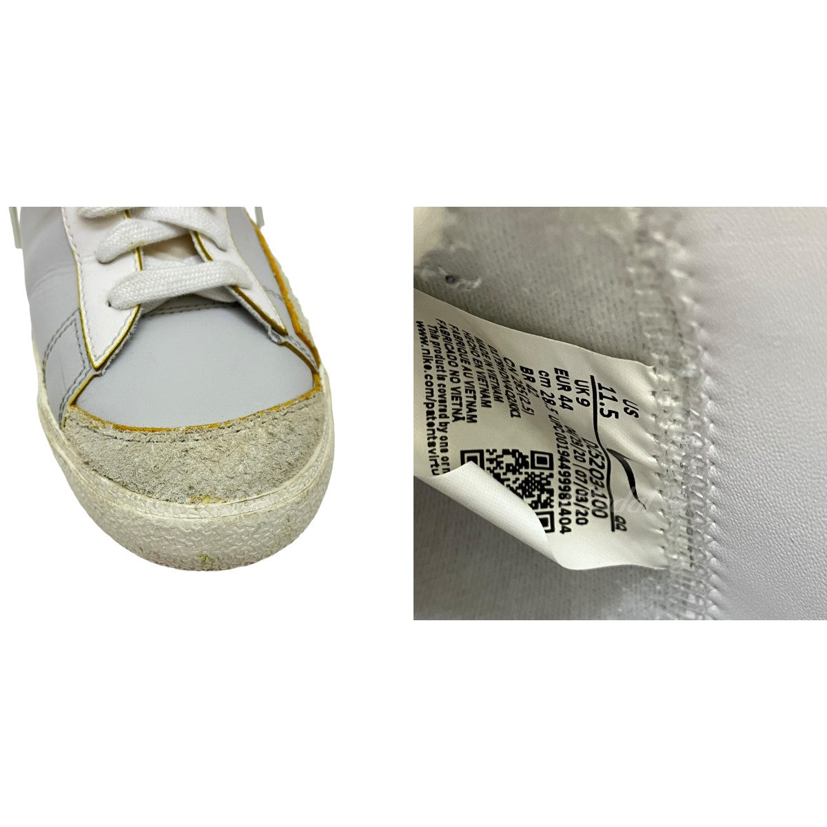 NIKE(ナイキ) W BLAZER MID 77 スニーカー DC5203 100 DC5203