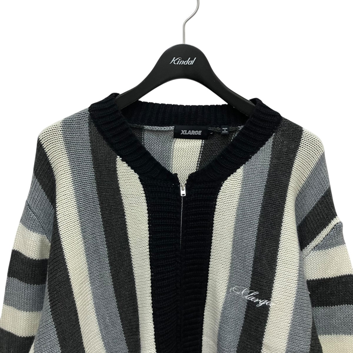 STRIPE KNIT CARDIGANストライプカーディガン101224015003