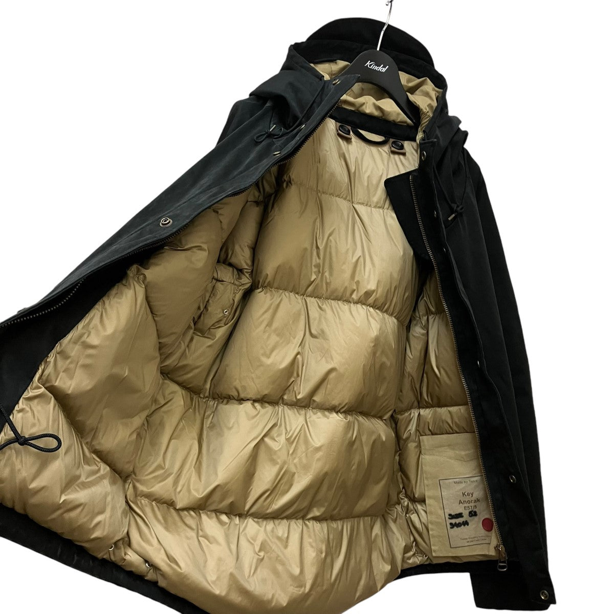 TEN-C(テンシー) Key Anorakジャケット34044 34044 ブラック サイズ 52