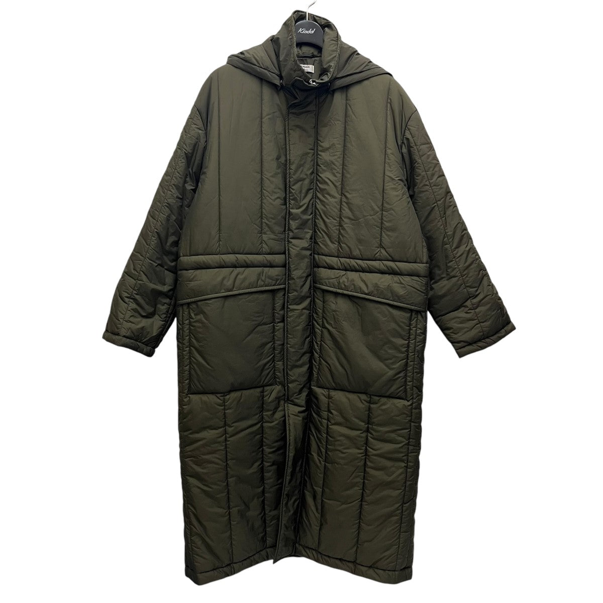 21AWSUPER LIGHT AIRY NYLON PADDED COAT中綿コートA21AC02LN