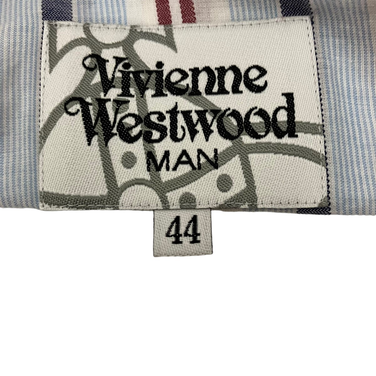 Vivienne Westwood man(ヴィヴィアンウエストウッドマン) シンストライプムーブメントシャツVW-WR-89556  VW-WR-89556 ブルー サイズ S｜【公式】カインドオルオンライン ブランド古着・中古通販【kindal】