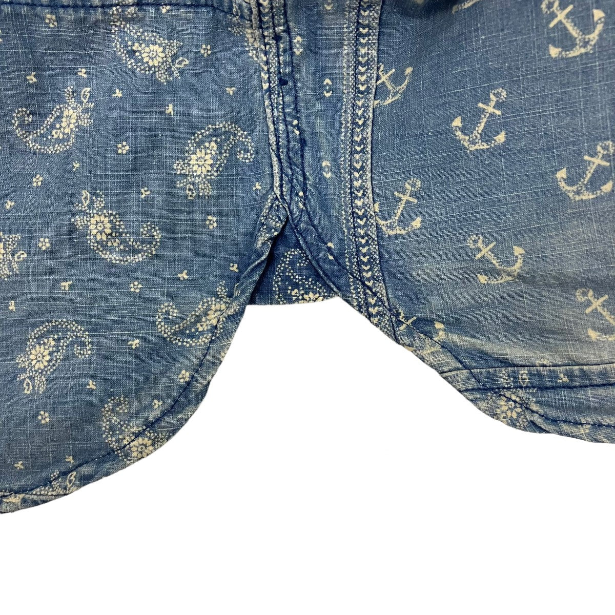 パッチワークシャツ
