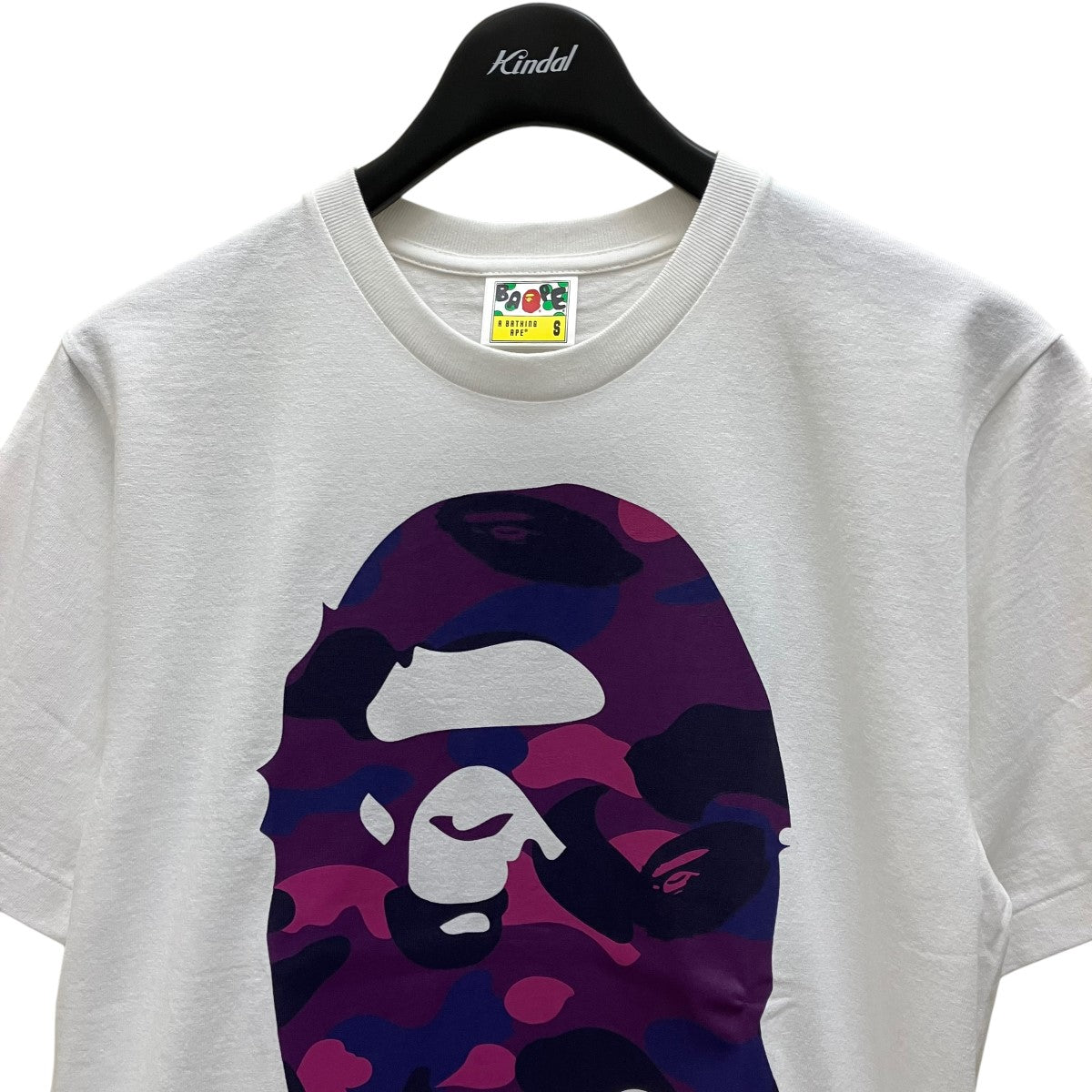 A BATHING APE(アベイシングエイプ) サルカモプリントTシャツ ...