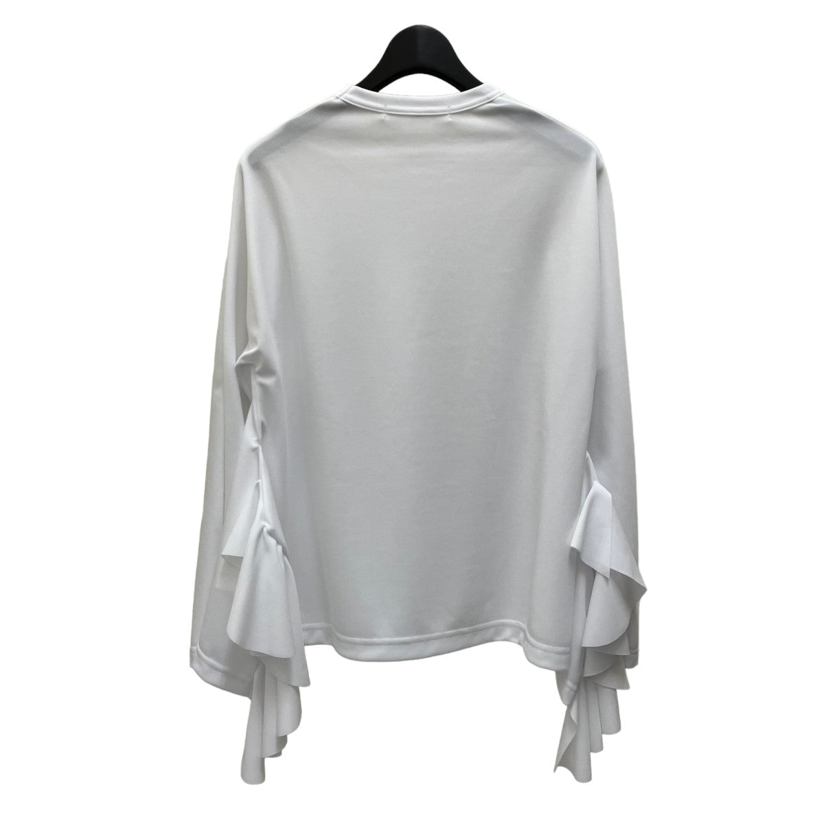 最終値下げ O'DEM オデム 長袖 Silk100 バスクTシャツ 白 P・100/2 BROAD J-FRONT DARTS SHIRT(M White): power of the