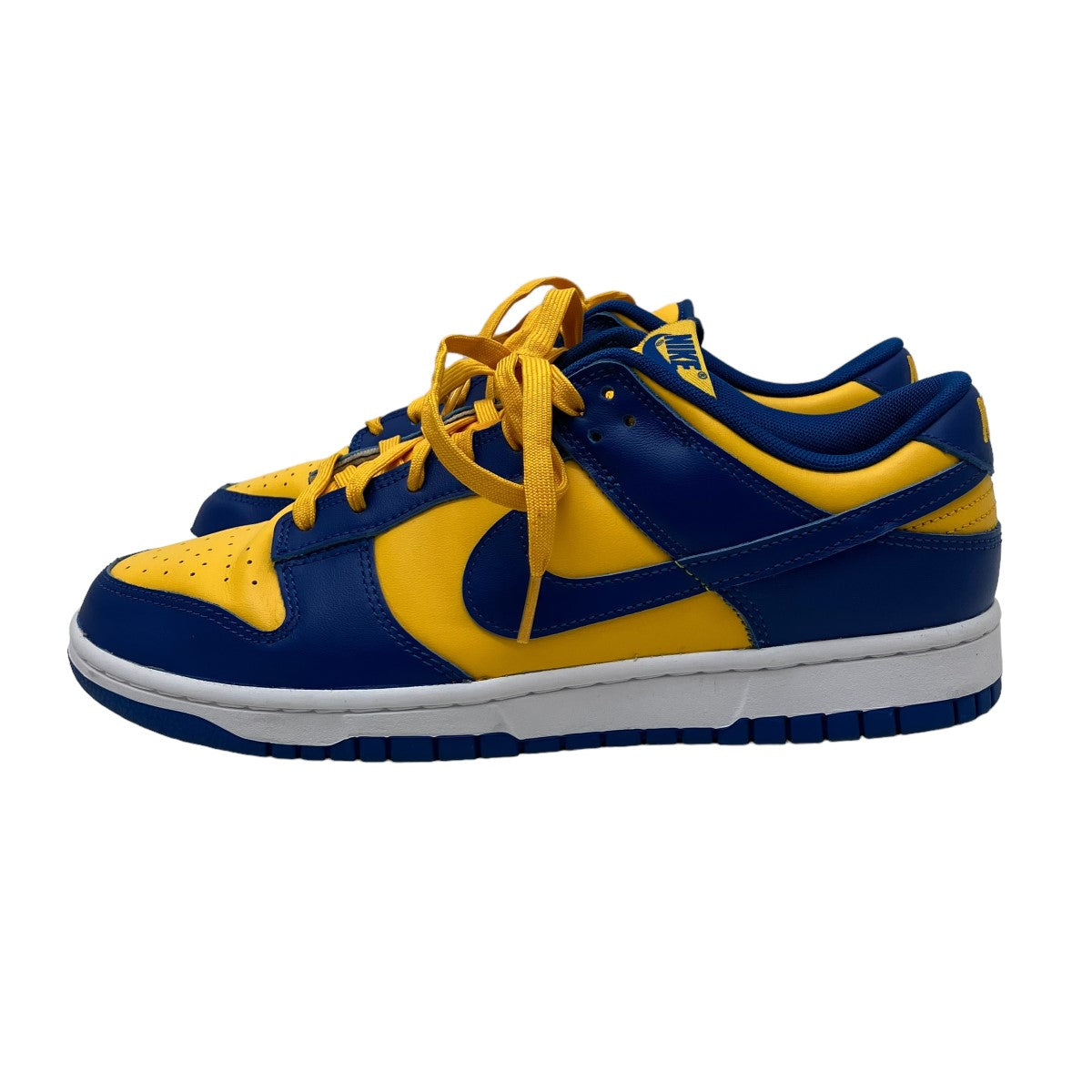 NIKE(ナイキ) Dunk Low Blue Jay and University Gold スニーカー ...