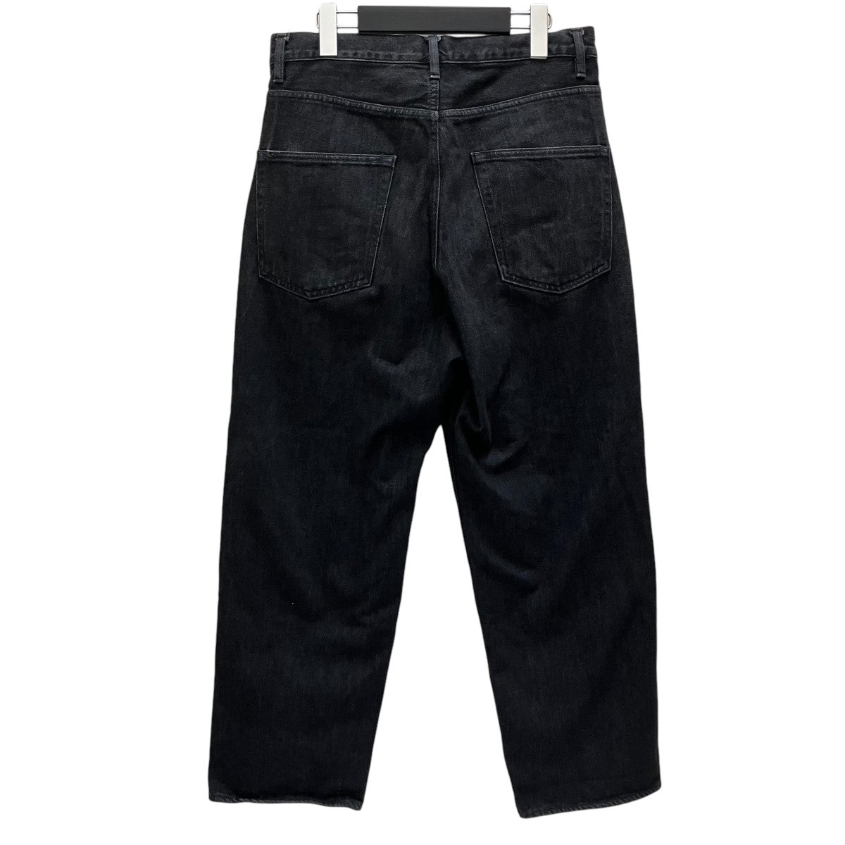 AURALEE(オーラリー) HARD TWIST DENIM WIDE PANTSデニムパンツA9AP02DM A9AP02DM ブラック サイズ  30｜【公式】カインドオルオンライン ブランド古着・中古通販【kindal】