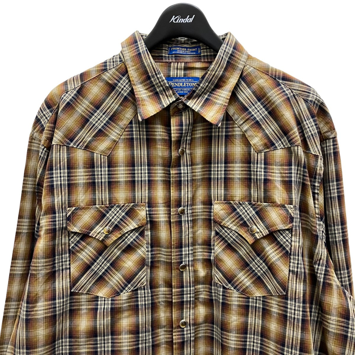 PENDLETON - 極美品 90s ヴィンテージ ウールシャツ 長袖 ペン