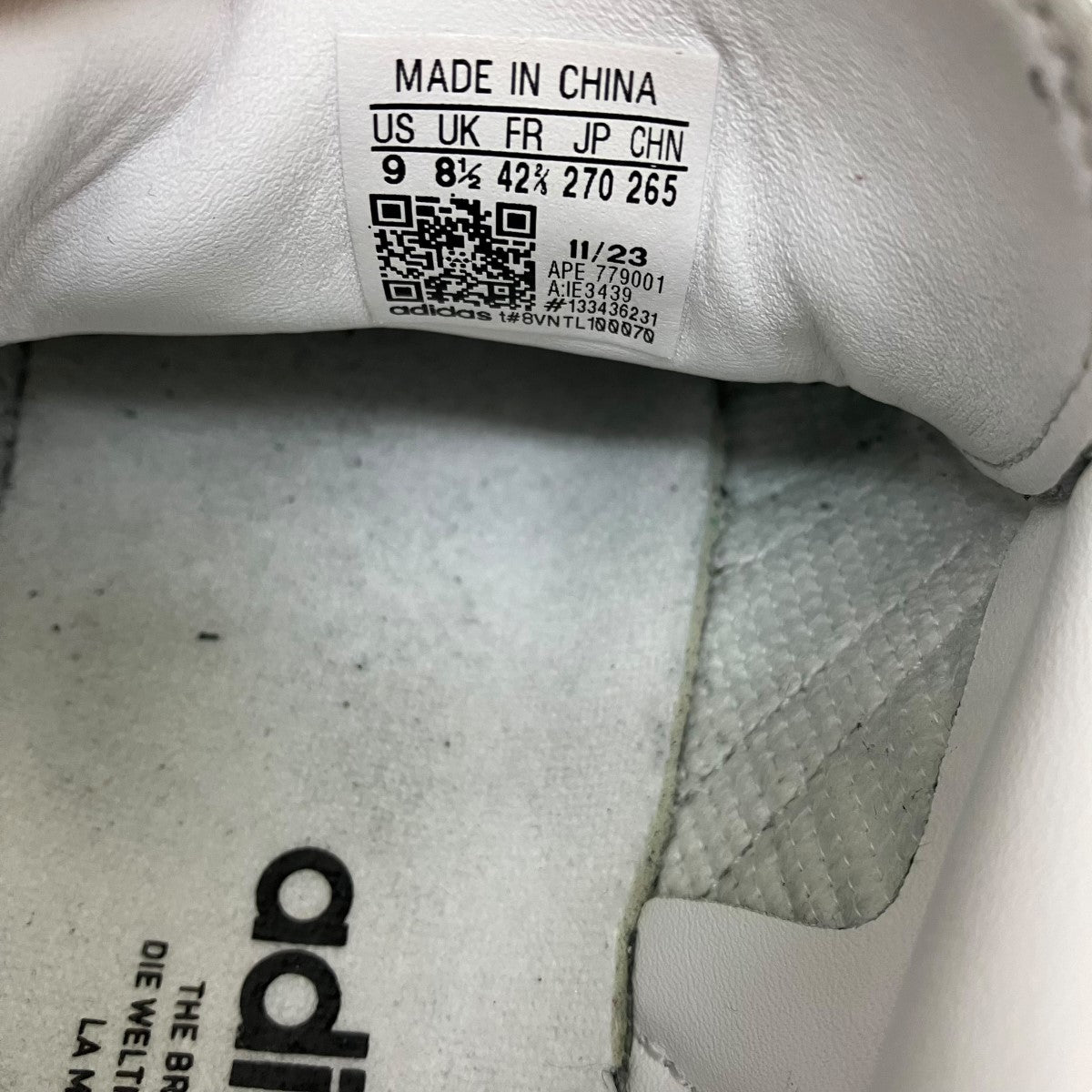 adidas(アディダス) SAMBA OG スニーカー IE3439 IE3439 ホワイト ...