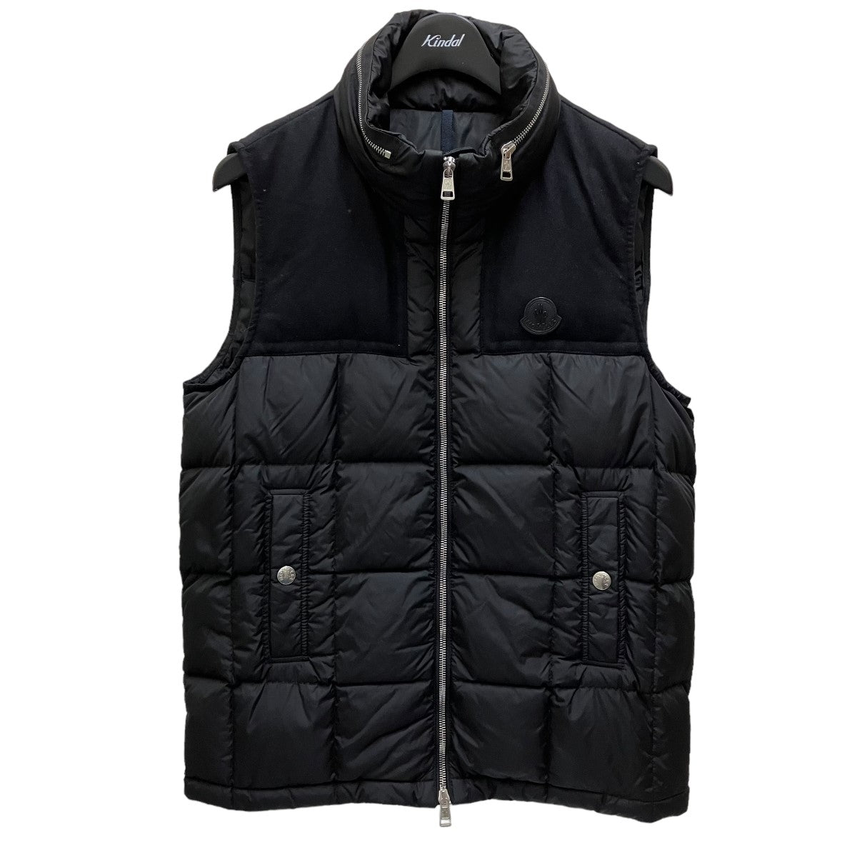 MONCLER(モンクレール) CESAR GILETダウンベストC20914330185 54155 C20914330185 54155 ブラック  サイズ 1｜【公式】カインドオルオンライン ブランド古着・中古通販【kindal】