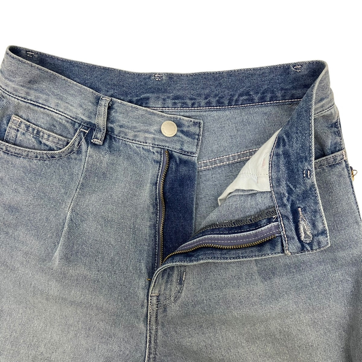 サイドジップデニムパンツ02233 11033 01