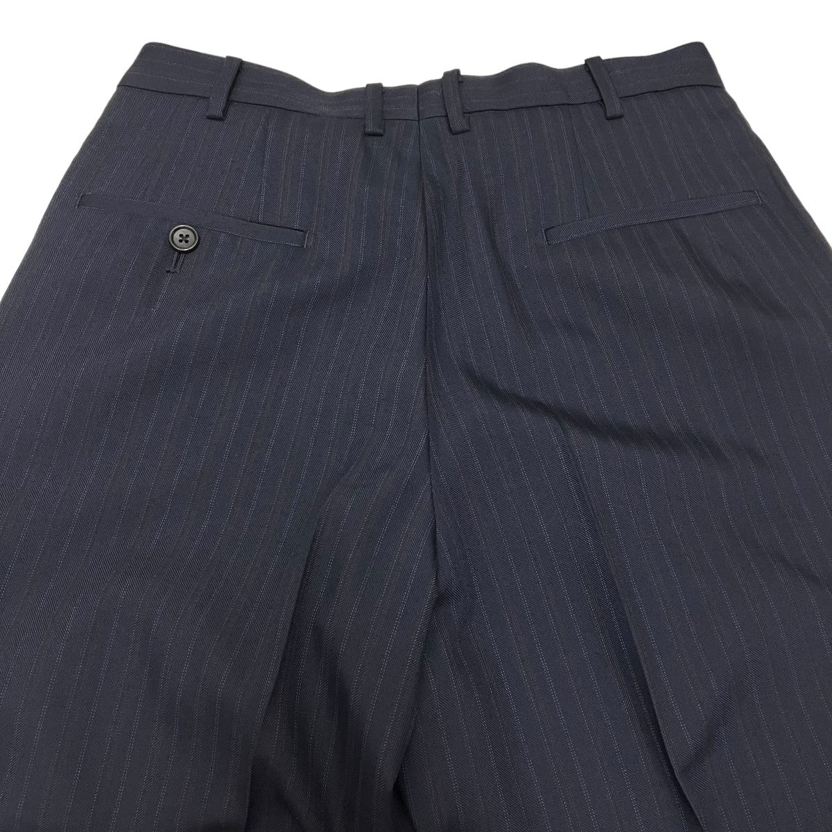 MAATEE＆SONS(マーティーアンドサンズ) 2 IN-TUCK TAPERED TROUSERスラックスMT2303-0202C  MT2303-0202C ネイビー サイズ 3｜【公式】カインドオルオンライン ブランド古着・中古通販【kindal】