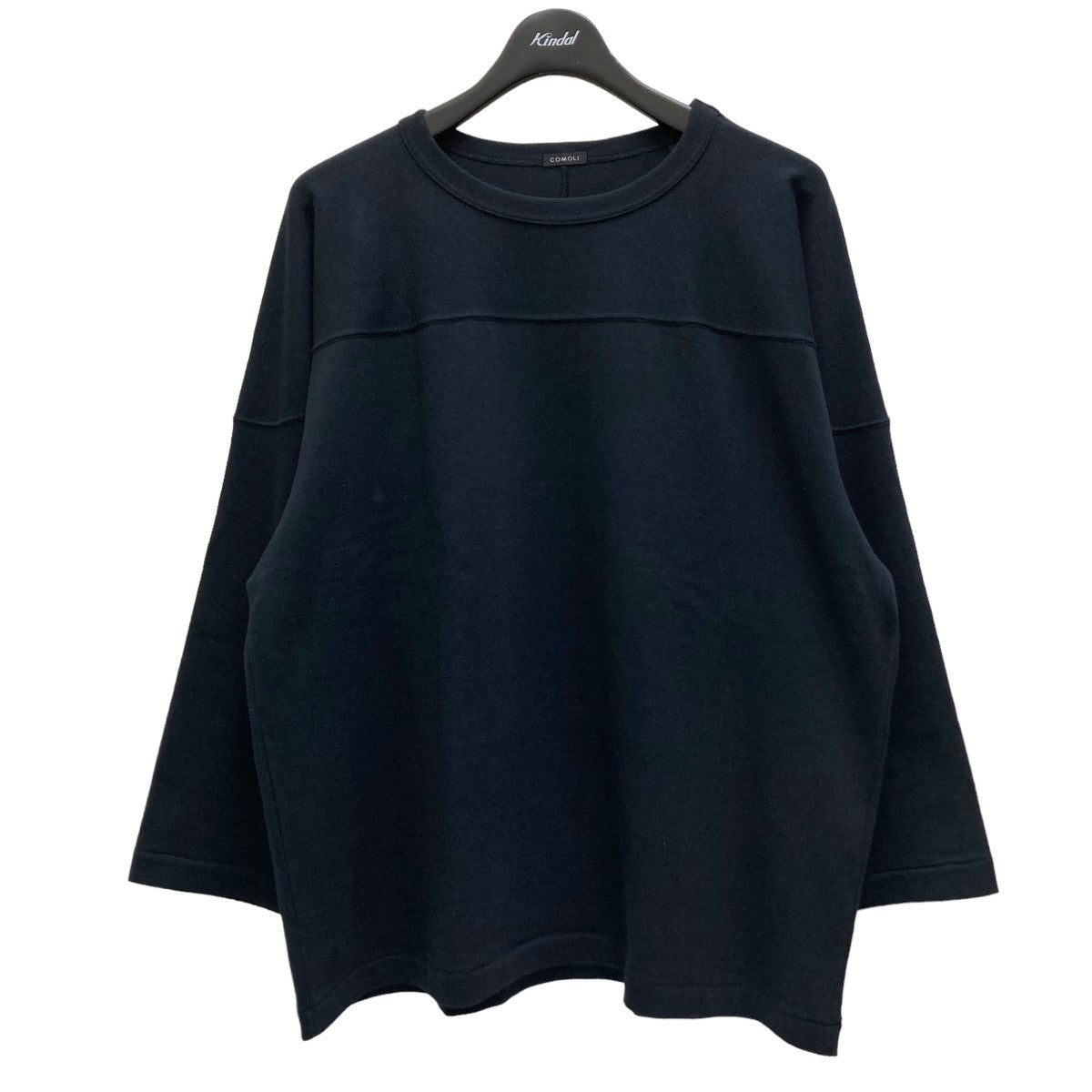 COMOLI(コモリ) フットボールTシャツW03-05007