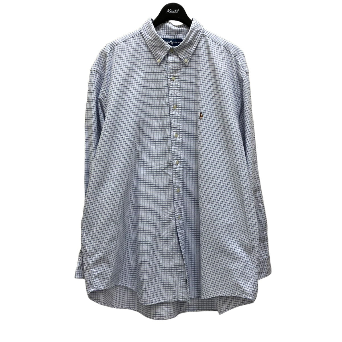 RALPH LAUREN(ラルフローレン) コットンリネンチェックシャツ