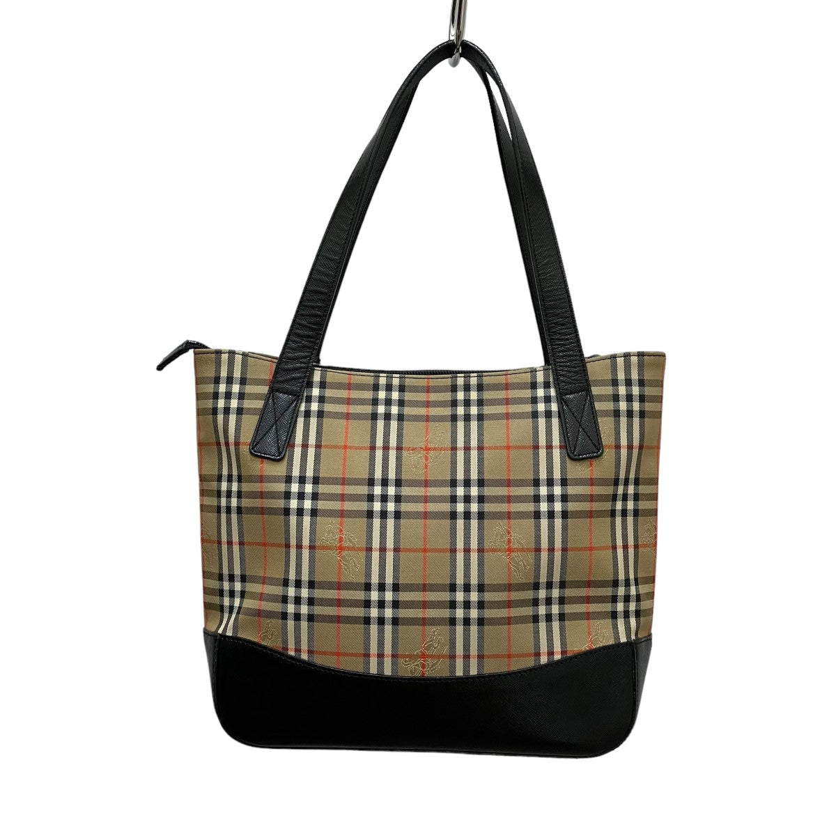 BURBERRY(バーバリー) チェックトートバッグ ベージュ｜【公式】カインドオルオンライン ブランド古着・中古通販【kindal】