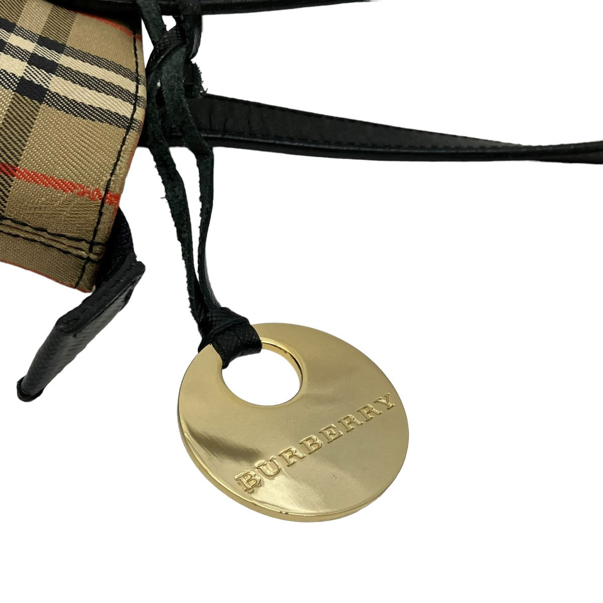 BURBERRY(バーバリー) チェックトートバッグ ベージュ｜【公式