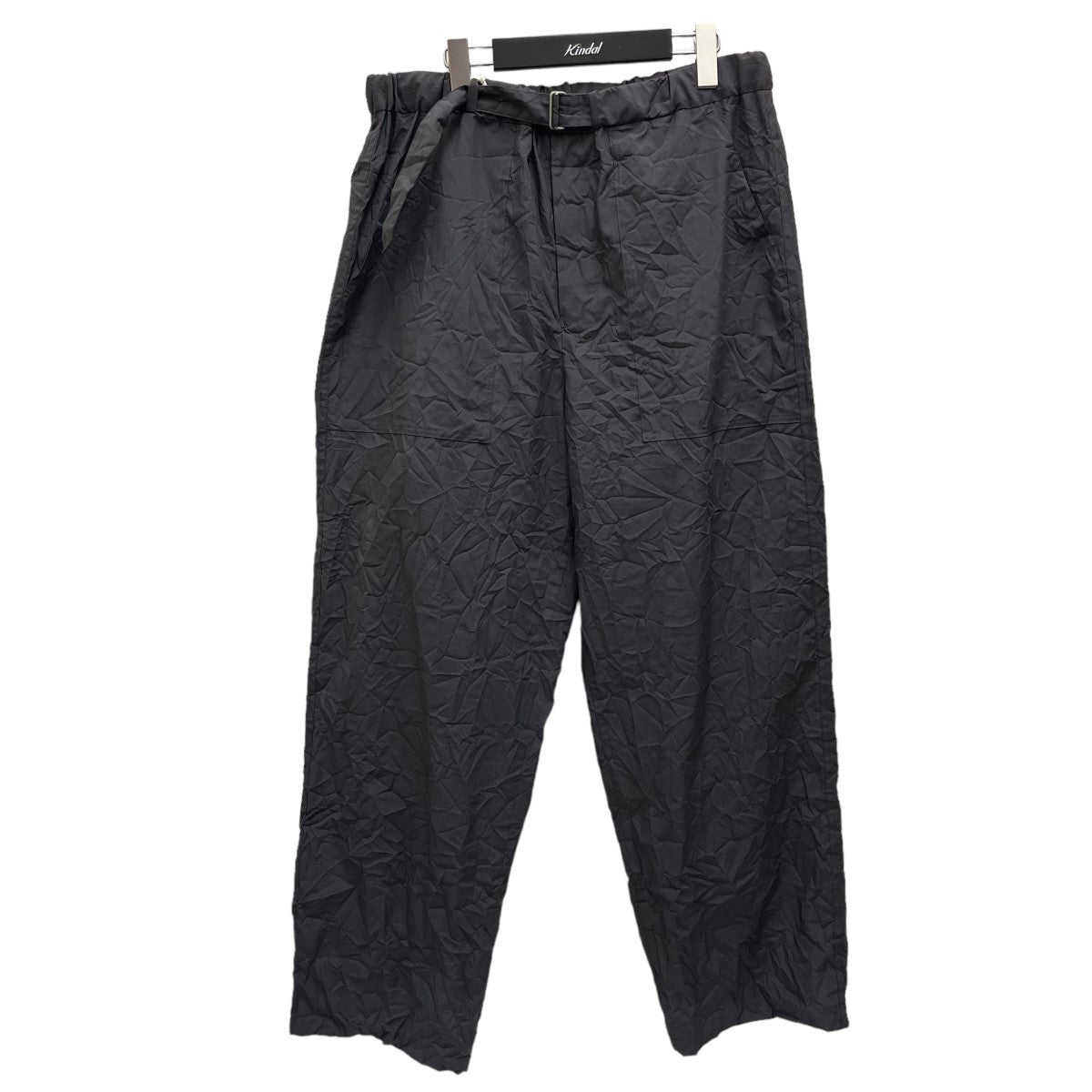 Graphpaper(グラフペーパー) WRINKLED BAKER PANTS ベイカーパンツGM211-4088 GM211-4088 グレー  サイズ 1｜【公式】カインドオルオンライン ブランド古着・中古通販【kindal】