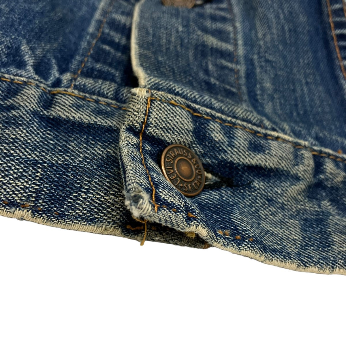 525刻印 USA製 BIG “E” デニムジャケット 70505 4th 60~70S