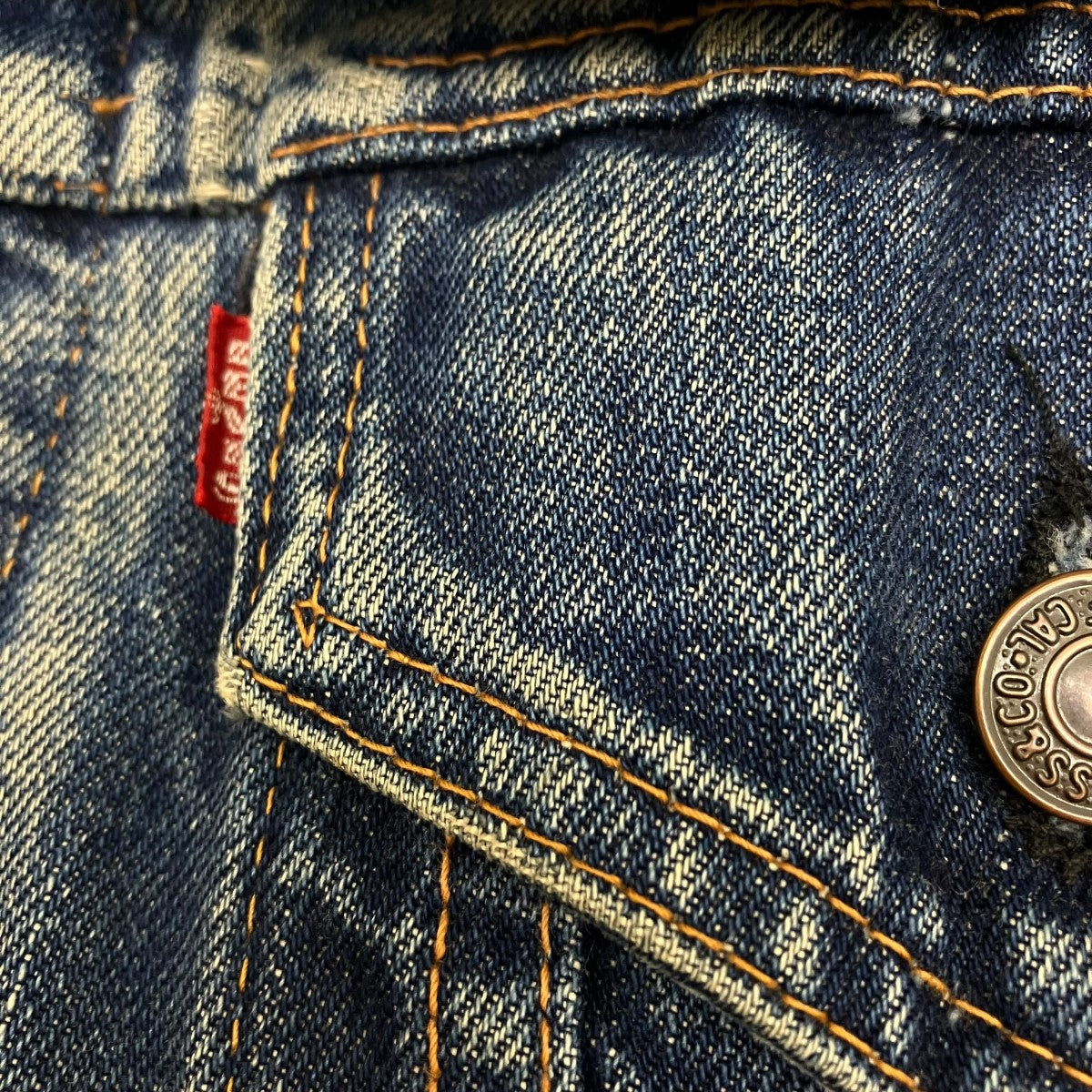 525刻印 USA製 BIG “E” デニムジャケット 70505 4th 60~70S